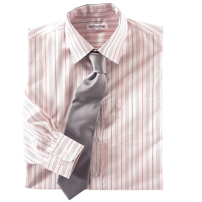 Striped poplin shirt 3 TAILLISSIME Profile