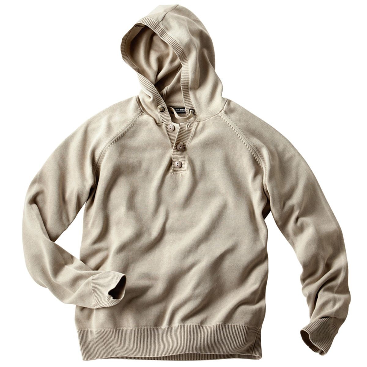 Hoody 100% washed cotton