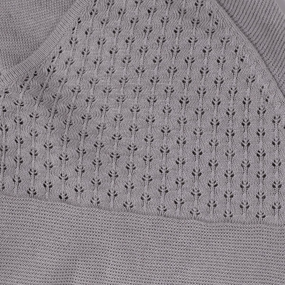 Jersey de maternidad con escote de pico y manga larga