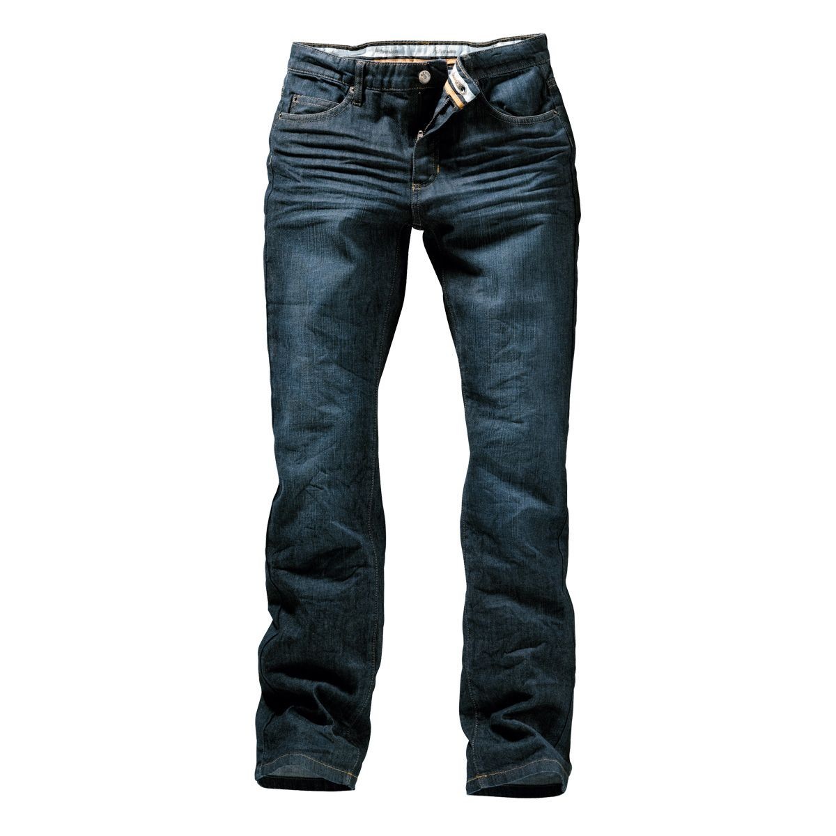 Straight Stretch-Jeans Größe 8 Bit niedrige Schrittgurt